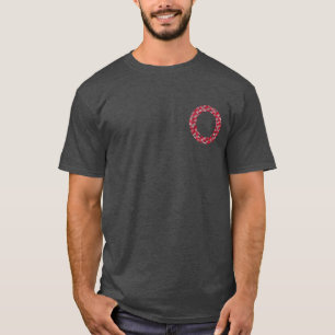 T-shirt Bisous Lettre O