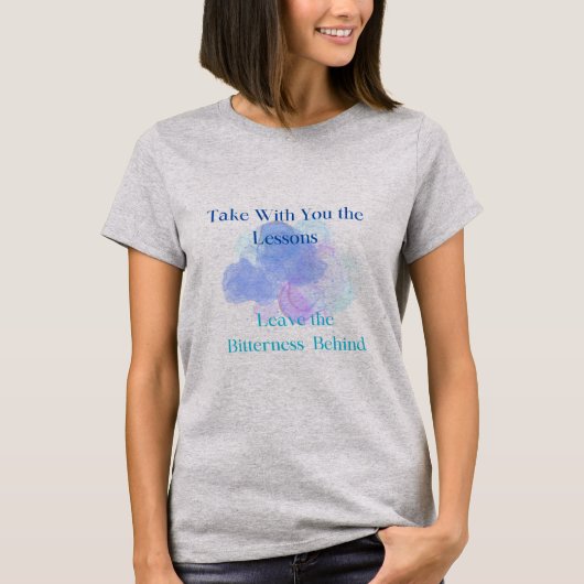 T-shirt - bitterheid loont niet (Voorkant)