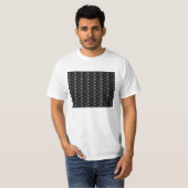 T-Shirt Black Glitter (Voorkant volledig)