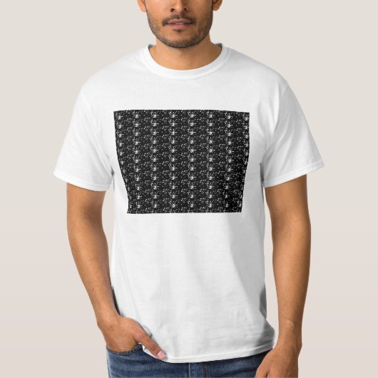 T-Shirt Black Glitter (Voorkant)