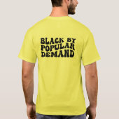 T-shirt - Black History Month 100 jaar (Achterkant)