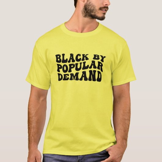 T-shirt - Black History Month 100 jaar (Voorkant)