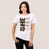 T-shirt - Black History Month 100 jaar (Voorkant volledig)