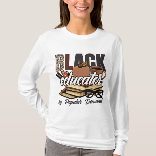 T-shirt - Black History Month 100 jaar (Voorkant)