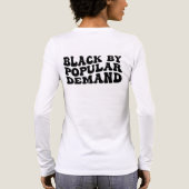 T-Shirt-Black History Month 100 years Tri-Blend Shirt (Achterkant)