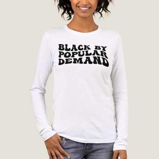 T-Shirt-Black History Month 100 years Tri-Blend Shirt (Voorkant volledig)