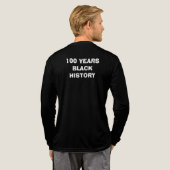 T-Shirt-Black History Month 100 Years Tri-Blend Shirt (Achterkant)