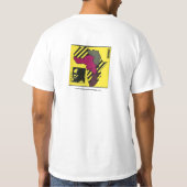 T-Shirt Black Randy Idi Amin Dangerhouse WHITE (Achterkant)