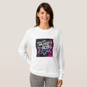 T-shirt "Black to the 90s" (Voorkant volledig)
