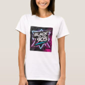 T-shirt "Black to the 90s" (Voorkant)