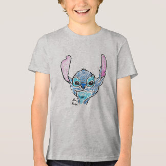 T-shirt blauw monster