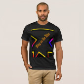 T-shirt blijf op de lijn (Voorkant volledig)