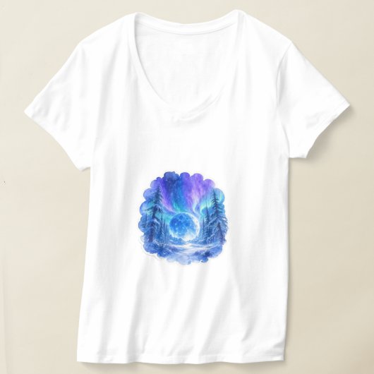 T-shirt Blue Moon Fantasy Forest (Laagn)