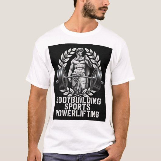 T-shirt bodybuilding (Voorkant)