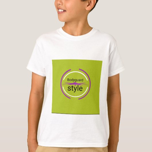 T-Shirt bodyguard ontwerp (Voorkant)