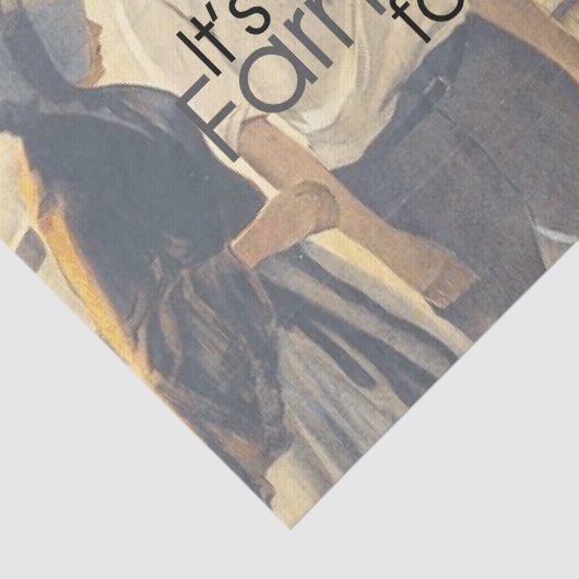 T-SHIRT Boerderij Life Tissuepapier (Detail)