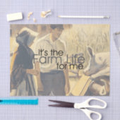 T-SHIRT Boerderij Life Tissuepapier (Craft)