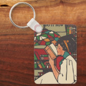 T-SHIRT Book Worm Sleutelhanger (Voorkant)