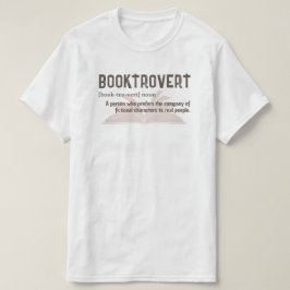 T-shirt - Booktrovert