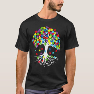 T-shirt 'Boom Des Levens' Autism Awareness Maand F