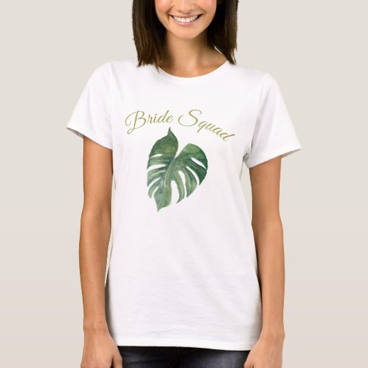 T-shirt 'Botanische Bruidsmeisjes' (Voorkant)