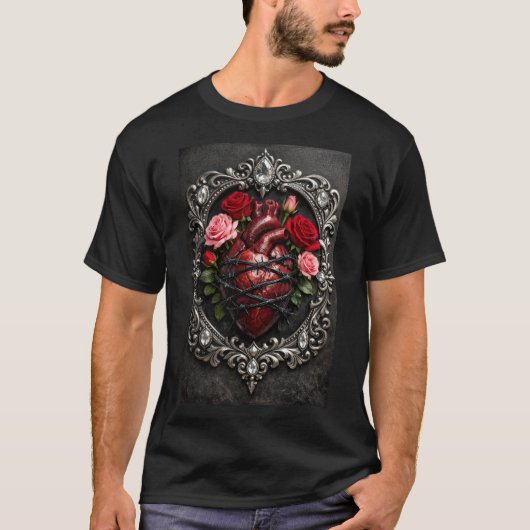T-shirt 'Bound in Bloom' (Voorkant)