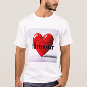 T SHIRT BOUTIQUE AMOR FRANELA  (Voorkant)
