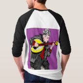T-Shirt: Bouzouki Player T-shirt (Achterkant)