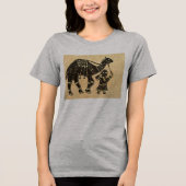 T-shirt bovenaan (Voorkant)