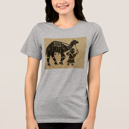 T-shirt bovenaan (Voorkant)