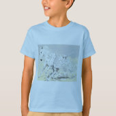 T-Shirt Boys White Stallion (Voorkant)