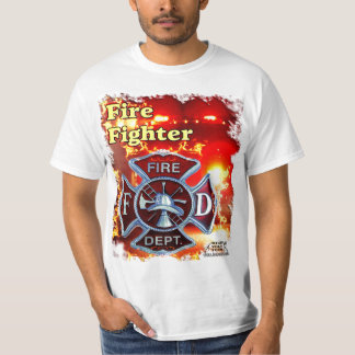 T-shirt brandweerman