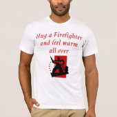 T-shirt brandweerman (Voorkant)