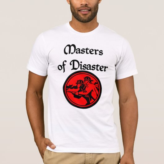 T-shirt brandweerman (Voorkant)