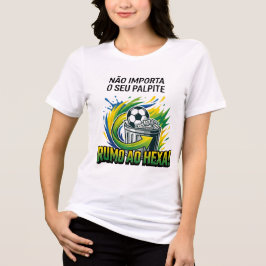 T-shirt Brazilië Op Weg Naar de Zesde Ster - Het M