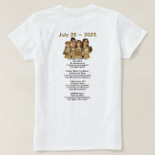 T-Shirt Bread Atisan Fair (Design achterkant)