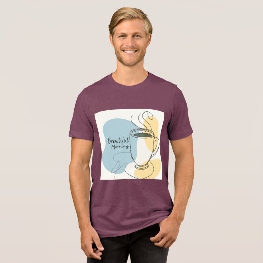 T-Shirt Brewtiful Morning (Voorkant volledig)