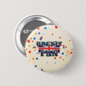 T-SHIRT Brexit Fan Ronde Button 5,7 Cm (Voorkant /achterkant)