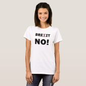 T-Shirt Brexit No. (Voorkant volledig)