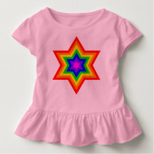 T-shirt Bright Burst™ Toddler Ruffle