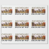 T-SHIRT Broadway Star Cadeaupapier (Vlak)