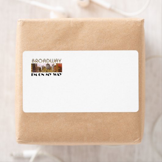 T-SHIRT Broadway Star Etiket (Insitu)