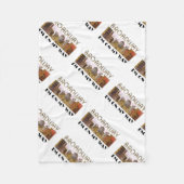 T-SHIRT Broadway Star Fleece Deken (Voorkant)