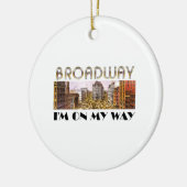 T-SHIRT Broadway Star Keramisch Ornament (Links)