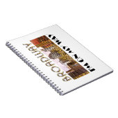 T-SHIRT Broadway Star Notitieboek (Rechterzijde)