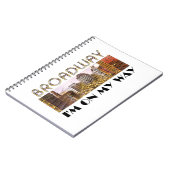 T-SHIRT Broadway Star Notitieboek (Linkerzijde)