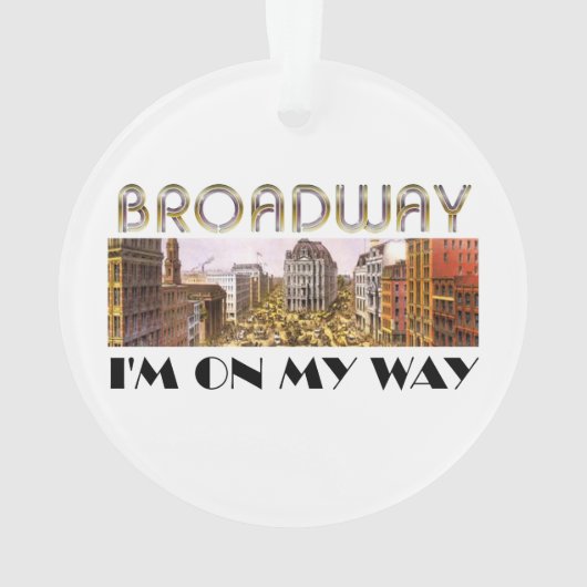T-SHIRT Broadway Star Ornament (achterkant)