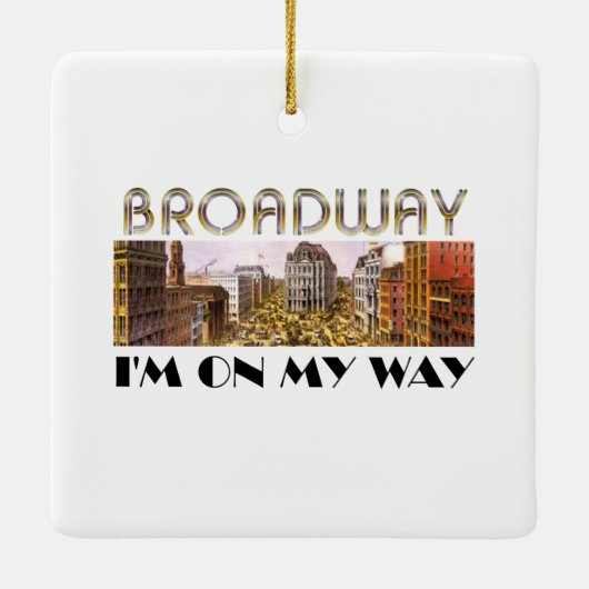 T-SHIRT Broadway Star Ornament (Achterkant)