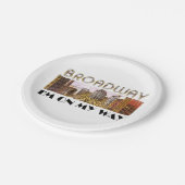 T-SHIRT Broadway Star Papieren Bordje (Gekanteld)