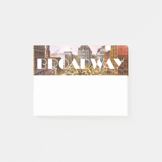 T-SHIRT Broadway Star Post-it® Notes (Voorkant)
